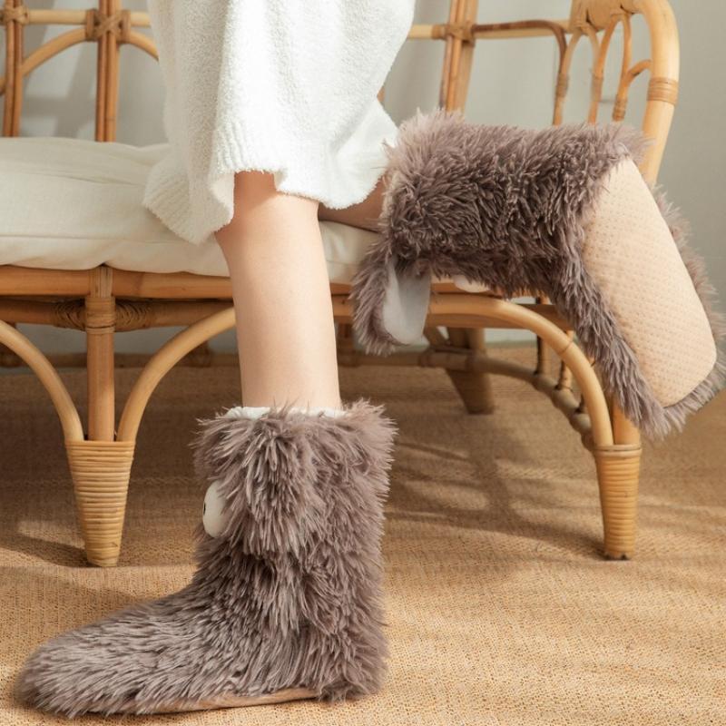🏆🔥LAST DAY BUY 1 GET 1 FREE⚡50K+ SOLD💕Women's Cosy Fleece-Lined Slipper Socks|Thick & Cosy Anti-Slip