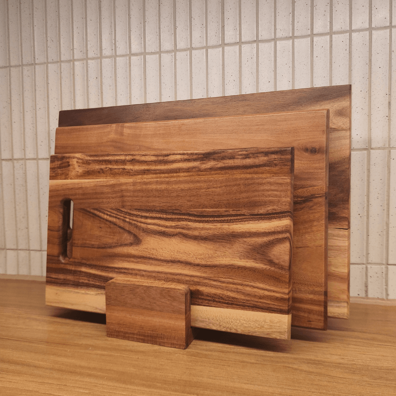 Acacia Board Stand