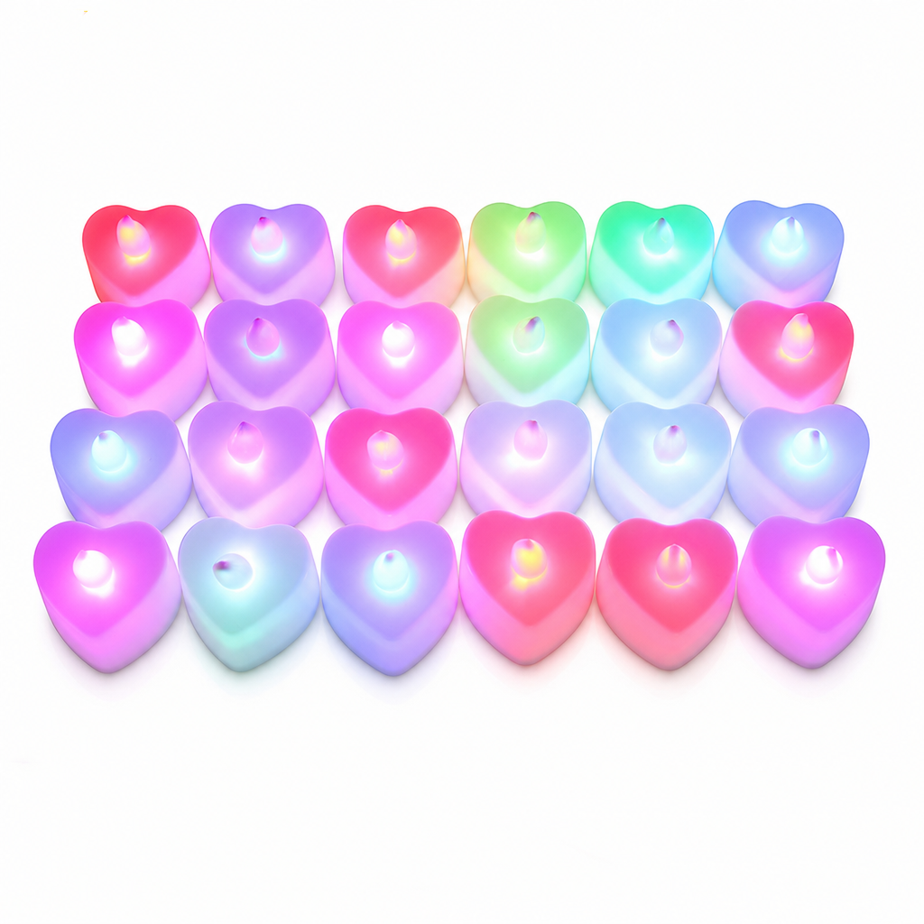24 Pack LED Flameless Tea Light Candles