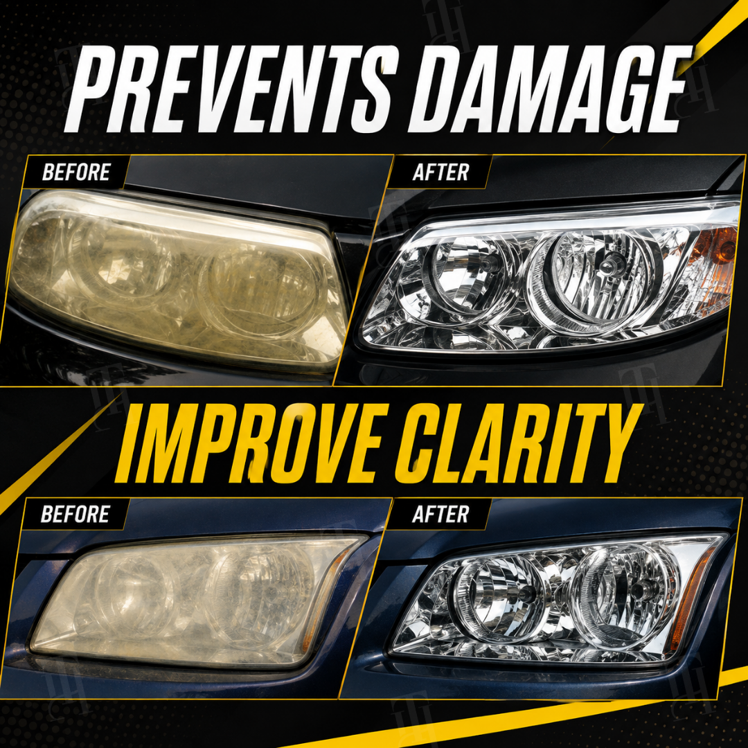 🔥 LIMITED TIME: ✨ AEXZR® Professional Headlight Restoration Kit – Instantly Removes Yellowing & Haze for Crystal-Clear Lights 🔦 | Save 56% Today!