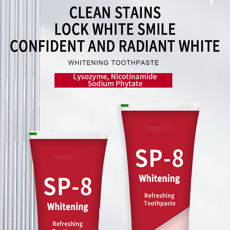 ✨ AEXZR® SP-8 Probiotic Whitening Toothpaste – Gently Erases Stains for a Brighter Smile 😁