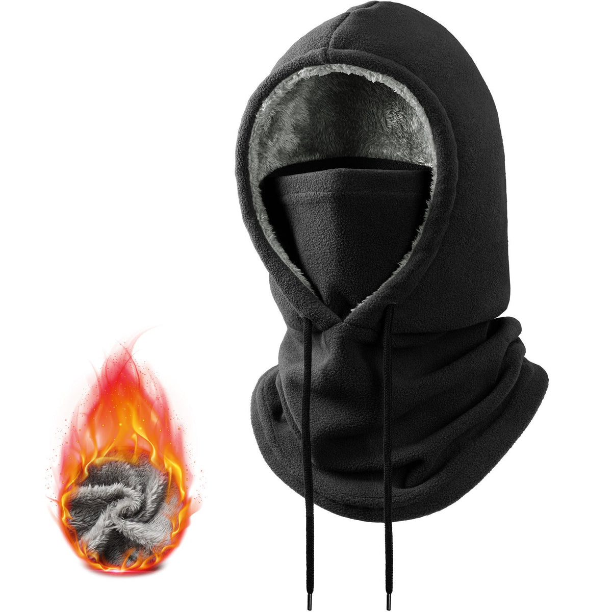 Warm winter balaclava for outdoor skiing