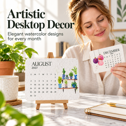 ✨✨Early Holiday Sale 45% OFF🌱Eco-Friendly Plantable "Timeless" Seed Calendar 2027