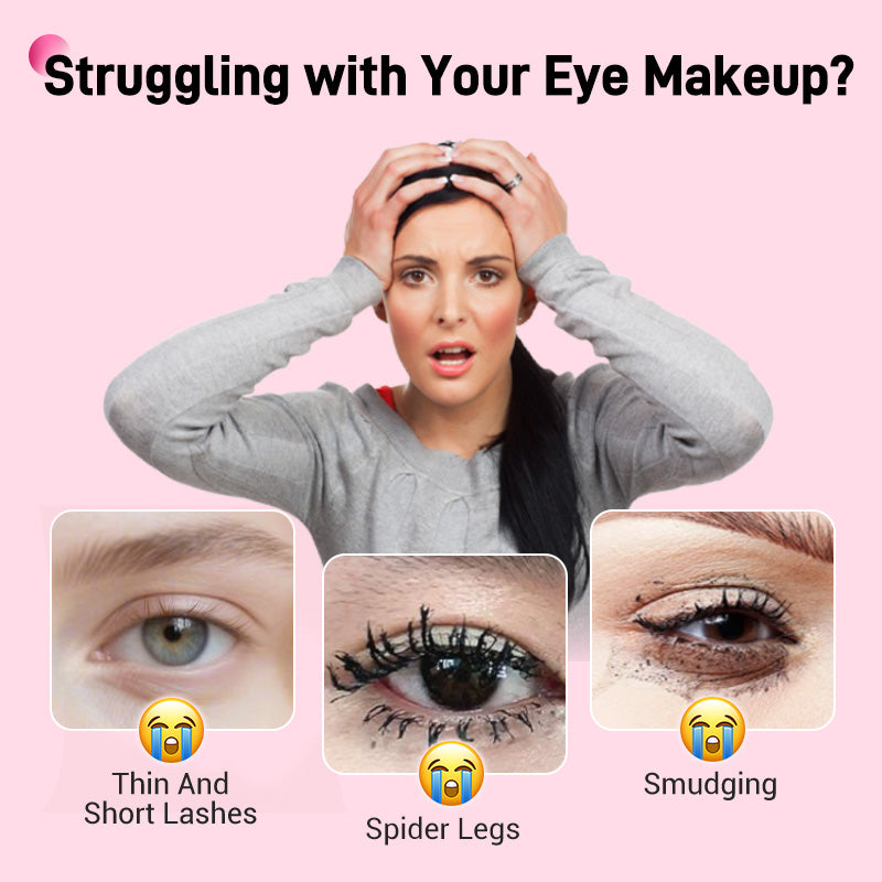 🎁 BUY 2 GET 1 FREE! 🥳 Double-Ended Waterproof Volumizing Mascara – Fuller, More Defined Lashes! 💖✨