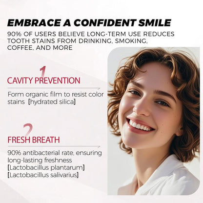 ✨ AEXZR® SP-8 Probiotic Whitening Toothpaste – Gently Erases Stains for a Brighter Smile 😁
