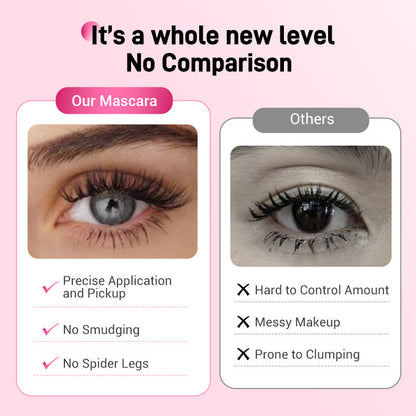 🎁 BUY 2 GET 1 FREE! 🥳 Double-Ended Waterproof Volumizing Mascara – Fuller, More Defined Lashes! 💖✨