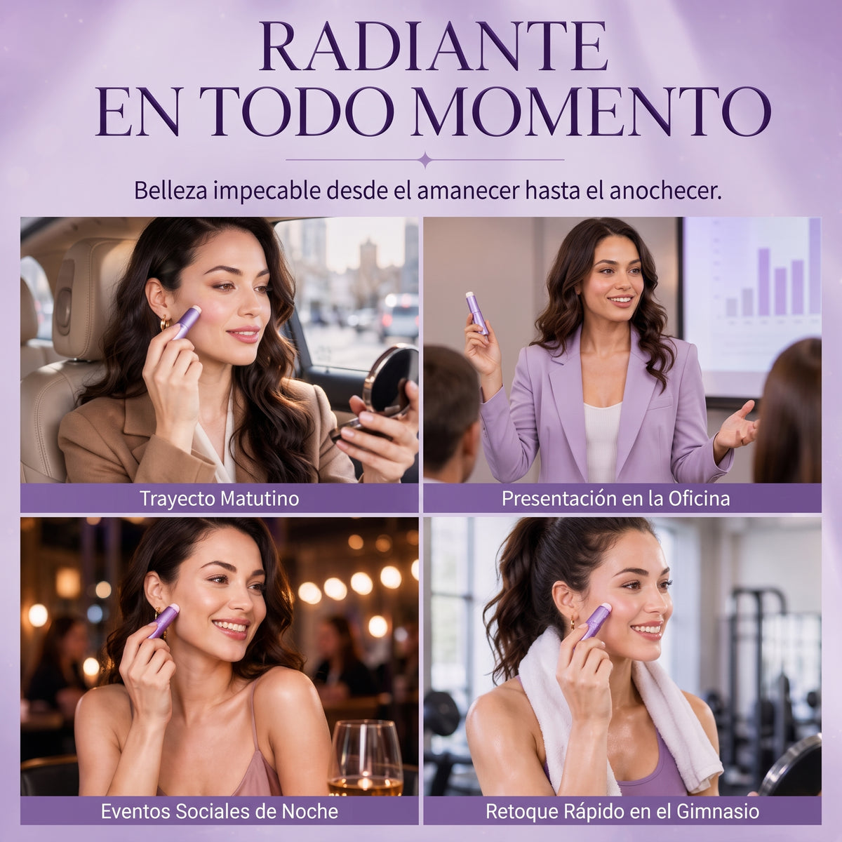 ✨ Base de Maquillaje en Barra 2 en 1 Mágica: ¡Cambia de Tono al Instante! 🪄
