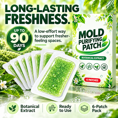 🌿 Botanical Mold & Spore Defense Pods (6-Pack) – Non-Toxic, Peel & Stick 90-Day Barrier for Damp Corners