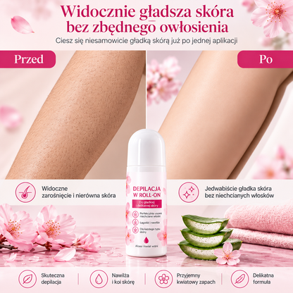 ⚡ TYLKO TERAZ: Aksamitny Roll-On do Ciała w super cenie do Twojego zamówienia! 🌸