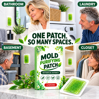 🌿 Botanical Mold & Spore Defense Pods (6-Pack) – Non-Toxic, Peel & Stick 90-Day Barrier for Damp Corners