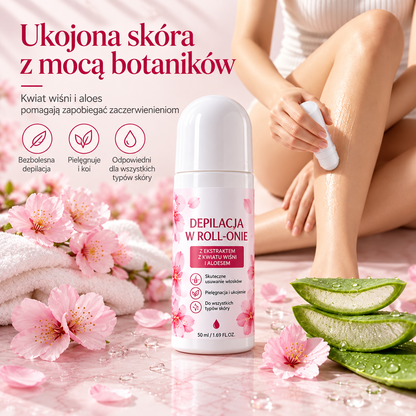 ⚡ TYLKO TERAZ: Aksamitny Roll-On do Ciała w super cenie do Twojego zamówienia! 🌸