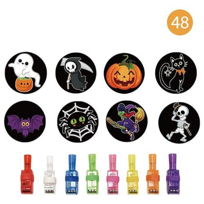 🎃🔦 LED Projection Finger Lights – Screen-Free Halloween Fun | Warm LED, No Blue Light