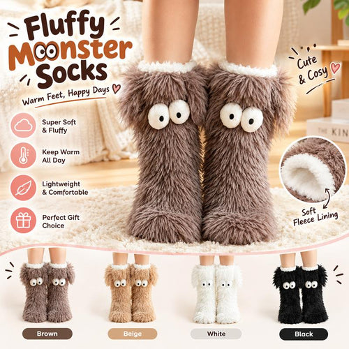 🏆🔥LAST DAY BUY 1 GET 1 FREE⚡50K+ SOLD💕Women's Cosy Fleece-Lined Slipper Socks|Thick & Cosy Anti-Slip