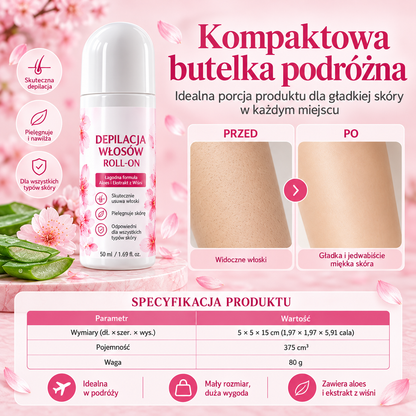 ⚡ TYLKO TERAZ: Aksamitny Roll-On do Ciała w super cenie do Twojego zamówienia! 🌸