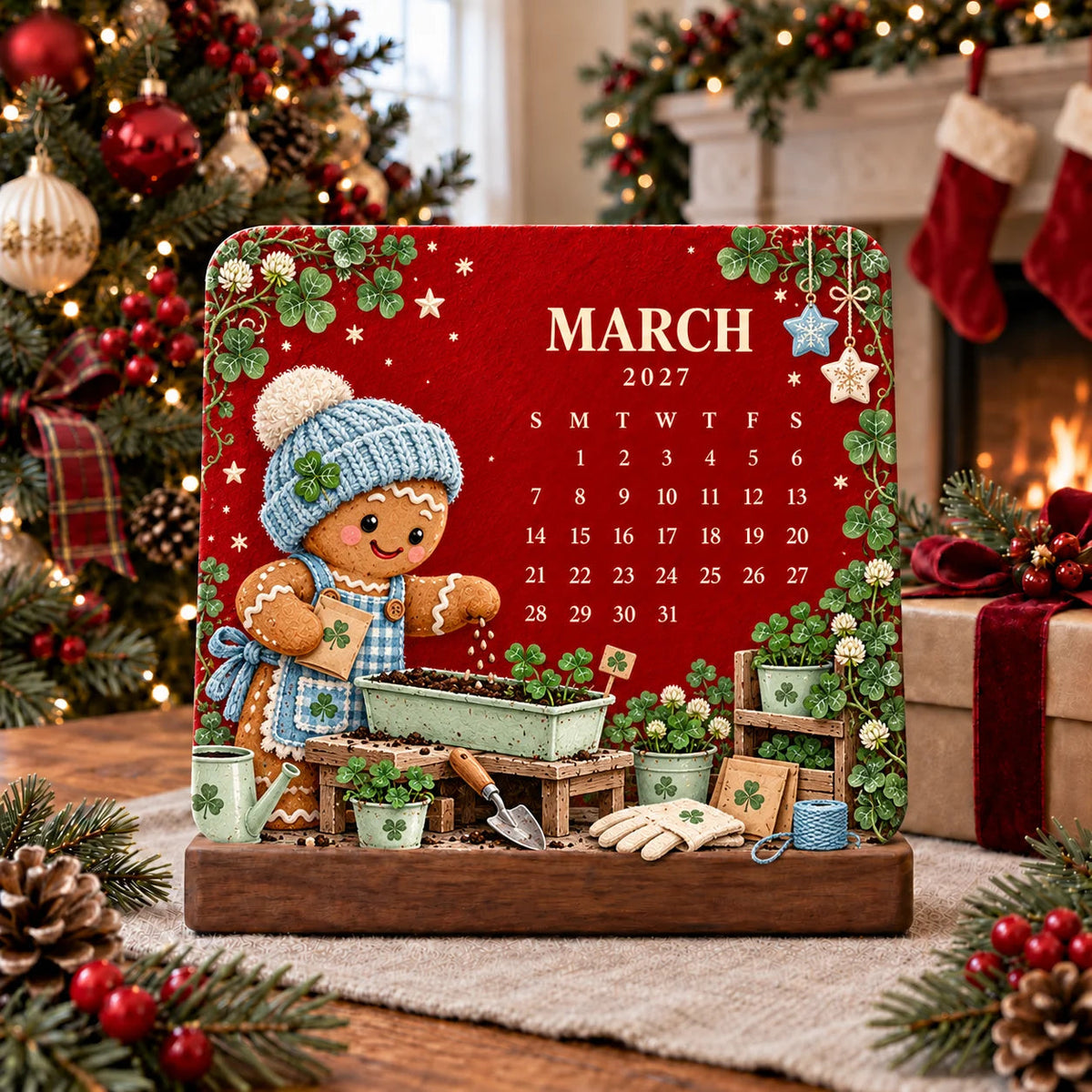 🎄🗓️ Edición Limitada de Navidad — 🪴✨ Calendario Ecológico y Plantable “Eterno” 2027