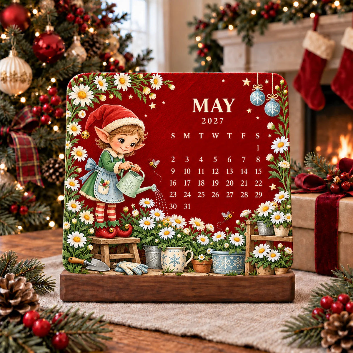 🎄🗓️ Edición Limitada de Navidad — 🪴✨ Calendario Ecológico y Plantable “Eterno” 2027