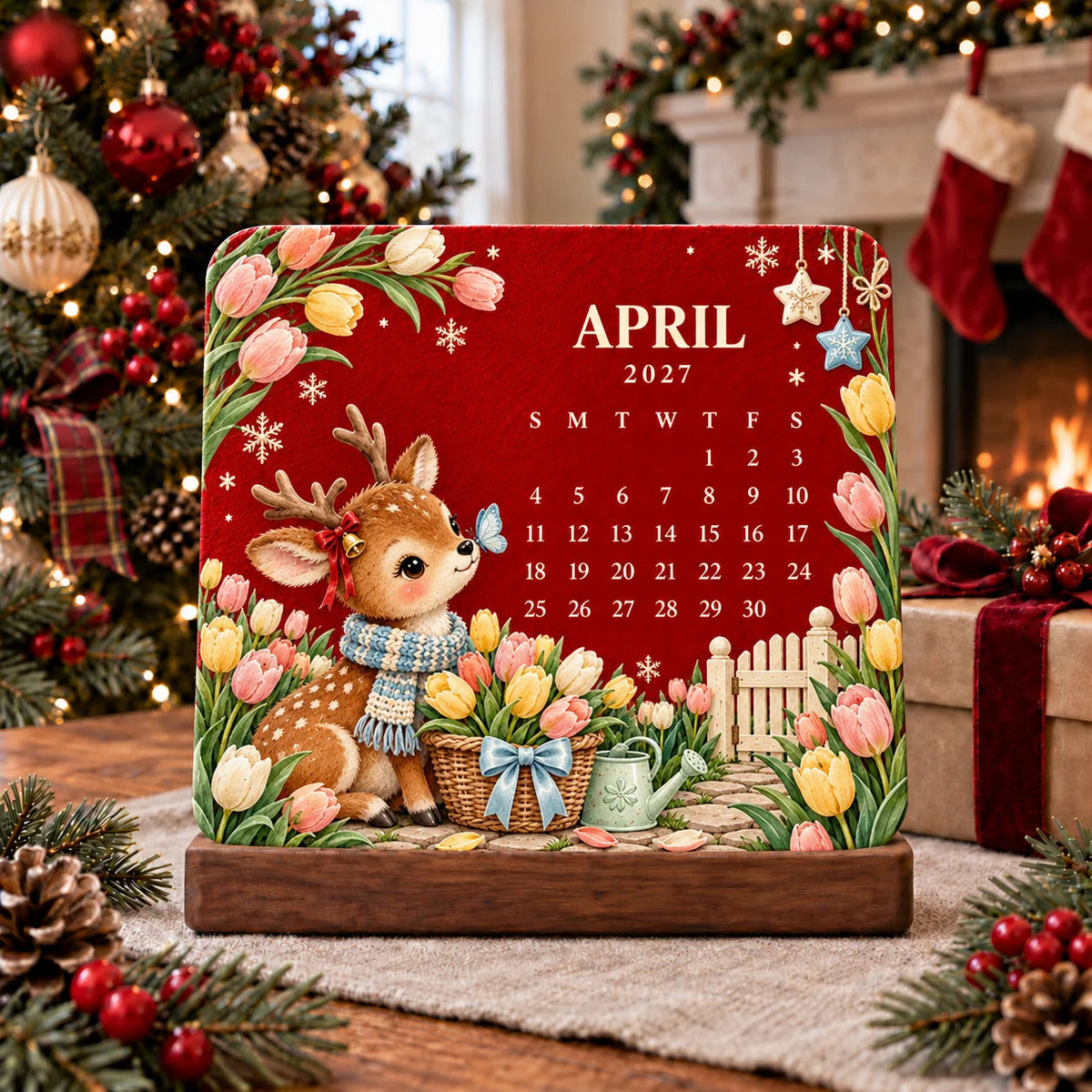 🎄🗓️ Edición Limitada de Navidad — 🪴✨ Calendario Ecológico y Plantable “Eterno” 2027