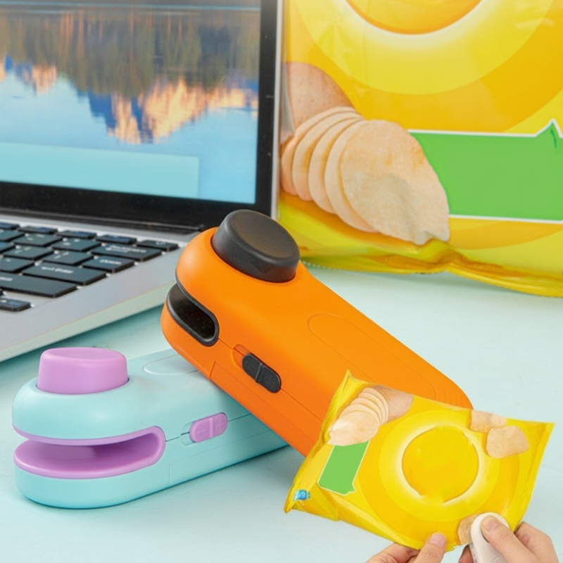 🌟 Cordless Mini Magnetic Bag Sealer | Christmas 50% OFF | Rechargeable Portable Food Sealer, Kitchen & Travel, Compact Gift 🎄