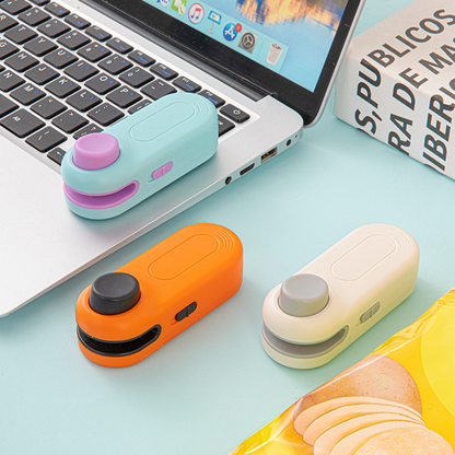 🌟 Cordless Mini Magnetic Bag Sealer | Christmas 50% OFF | Rechargeable Portable Food Sealer, Kitchen & Travel, Compact Gift 🎄