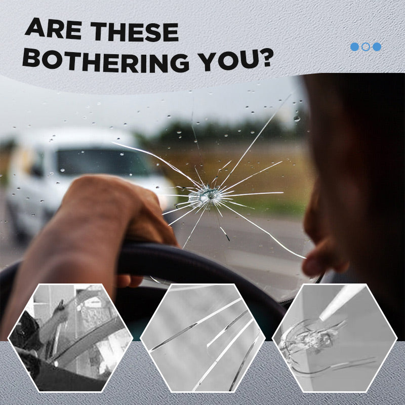 🛡️Cracks Gone Glass Repair Kit 🛡️🛡️Fix it before it spreads — save $400 on a replacement!