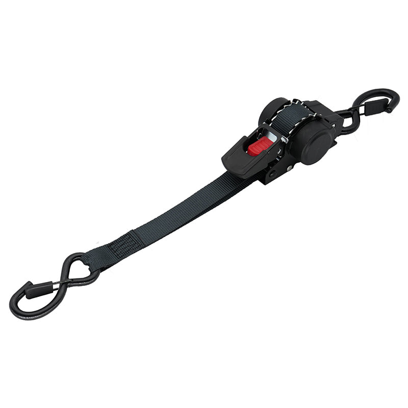 🔒 Automatic Retractable Ratchet Tie-Down Strap