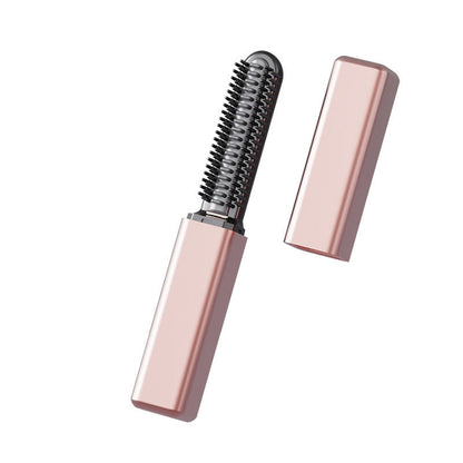 👩¡Peinado perfecto en 3 segundos! Mini peine moldeador inalámbrico para flequillo 
