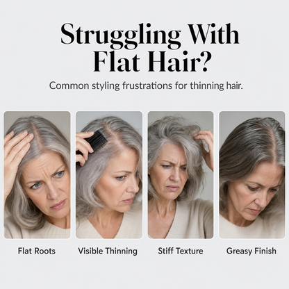 ✨ Fluffy Volumizing Hair Shaping Spray – Sweet Peach Fragrance