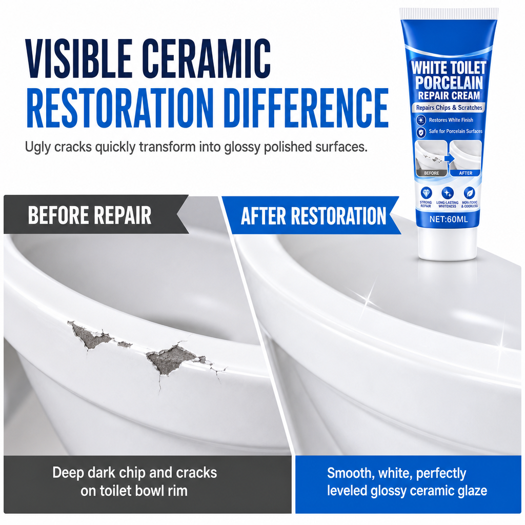 ✨ Magic Porcelain & Ceramic Repair Paste 🛠️
