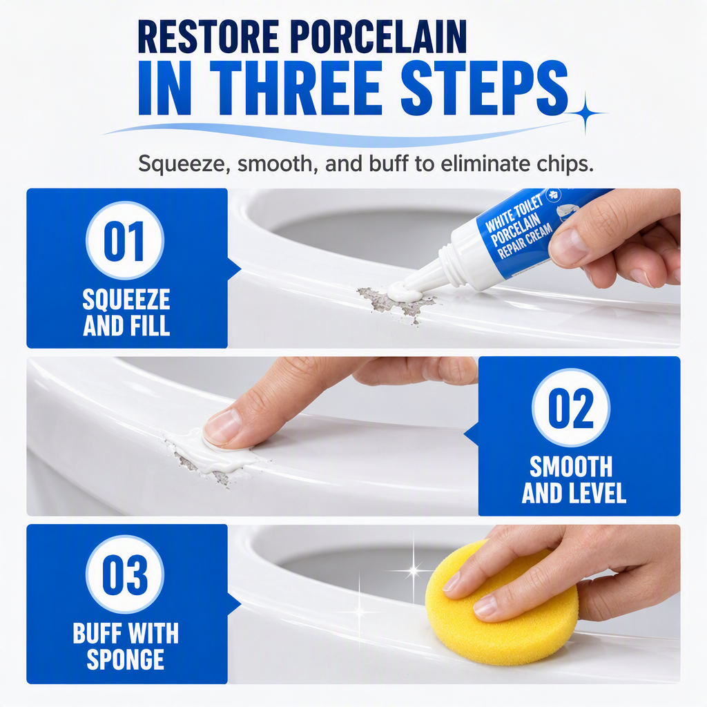 ✨ Magic Porcelain & Ceramic Repair Paste 🛠️