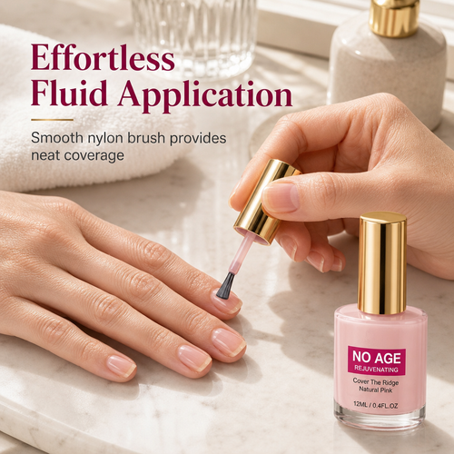 💅 Natural Nail Ridge Filler – Smoothing Base Coat