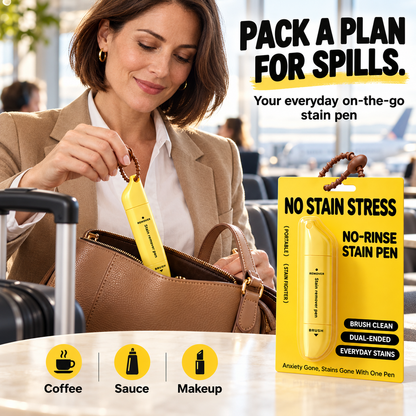 🎁 BUY 3 GET 2 FREE! 👕 Dual-Head Stain Remover Pen – Tackle Spills Anytime, Anywhere! ✨