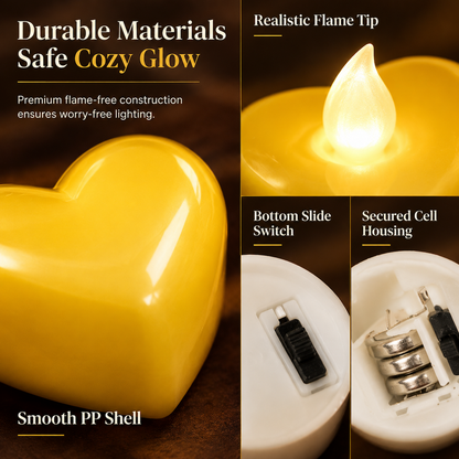 24 Pack LED Flameless Tea Light Candles