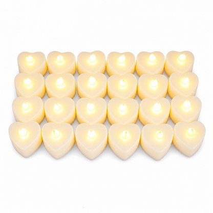 24 Pack LED Flameless Tea Light Candles