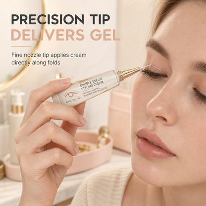 Promo is back! Ditch Eyelid Tape Instantly! Invisible Double Eyelid Styling Gel