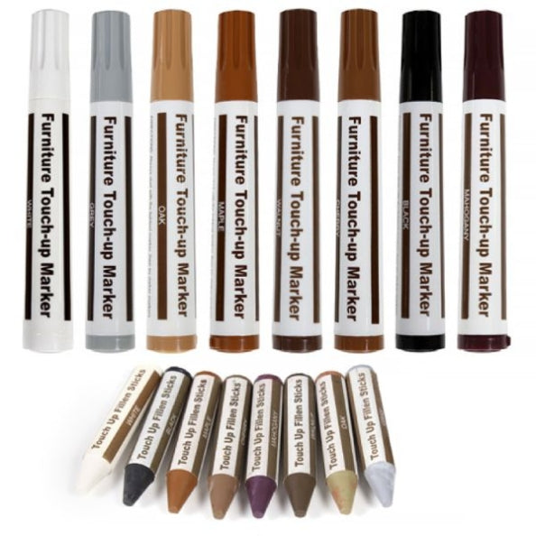 🎁 BUY 4 GET 4 FREE! 🪵 17-Piece Wood Repair Markers Kit – Make Scratches Disappear & Save Your Furniture in Seconds! 🛋️