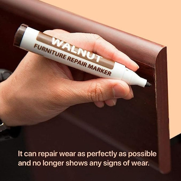 🎁 BUY 4 GET 4 FREE! 🪵 17-Piece Wood Repair Markers Kit – Make Scratches Disappear & Save Your Furniture in Seconds! 🛋️
