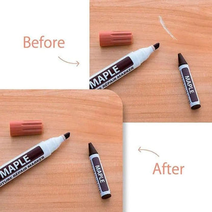 🎁 BUY 4 GET 4 FREE! 🪵 17-Piece Wood Repair Markers Kit – Make Scratches Disappear & Save Your Furniture in Seconds! 🛋️