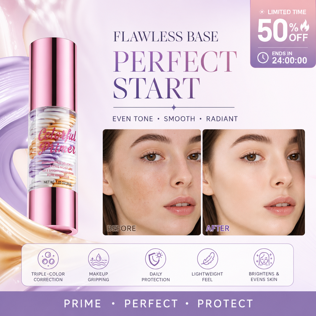 3-In-1 Multi-Functional Primer For Face Before Makeup