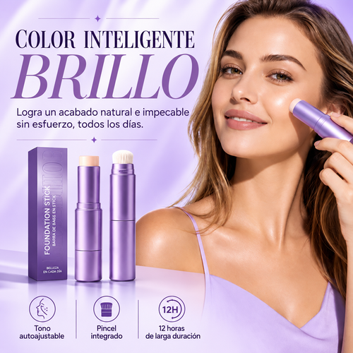 ✨ Base de Maquillaje en Barra 2 en 1 Mágica: ¡Cambia de Tono al Instante! 🪄